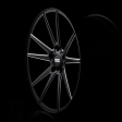 FONDMETAL STC10F Matt Black Milled